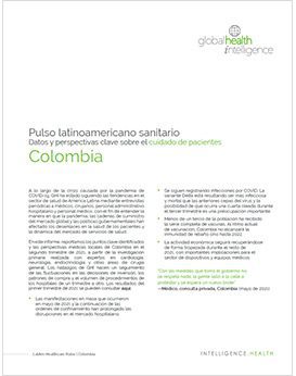 Novedades sobre la salud y hospitales en Colombia para agosto 2021