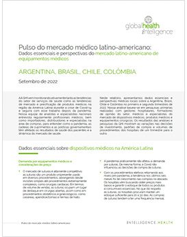 Dados e perspectivas sobre sobre o mercado de equipamentos médicos