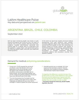 Key Data and Perspectives on Patient Care in Latin America